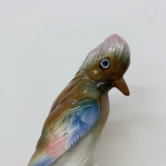 Image 1 of Vintage porcelain Parfume lamp bird , 1950s