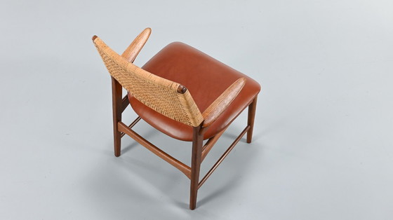 Image 1 of  E. Knudsen, Model 48 armchair for Jensen & Lykkegaard. Denmark, C.1950