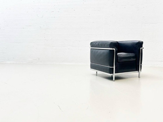 Image 1 of Poltrona LC2 di Le Corbusier per Cassina, 1974