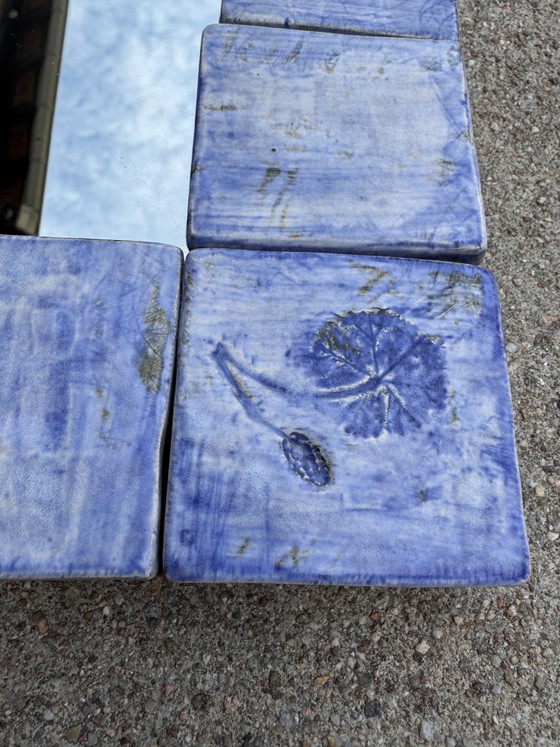 Specchio Ceramica Vallauris Almone Anni '70 (photo 11 of 15)