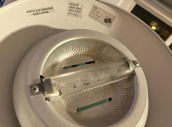 Image 1 of 2x Vintage Herda Almelo vloerlamp