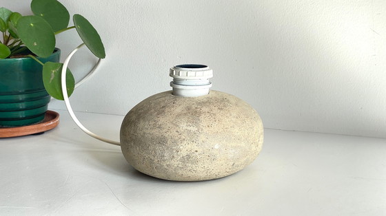 Image 1 of Vintage Natuurstenen Kiezel Lamp