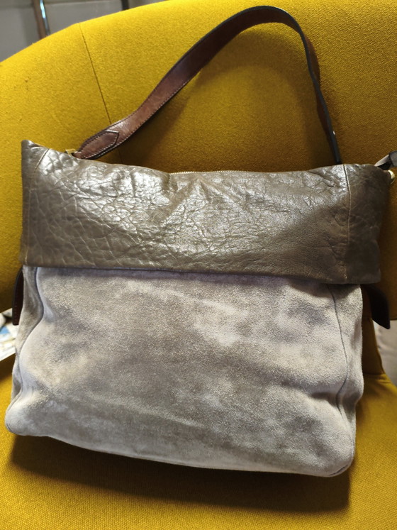 Image 1 of Brunello cucinelli seude leather bag