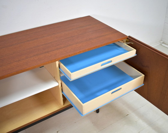 Image 1 of Dressoir van Dieter Waeckerlin, model B40, jaren 1950/60, teak, vintage uit het midden van de vorige eeuw, Behr meubels