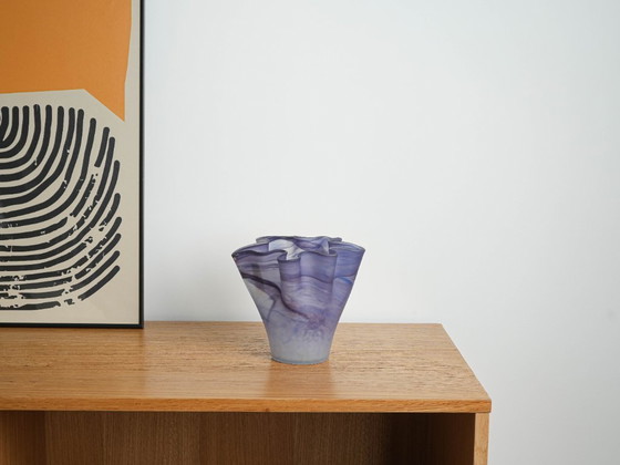 Image 1 of Purple tulip vase, Danish design, 1970s, made in Denmark