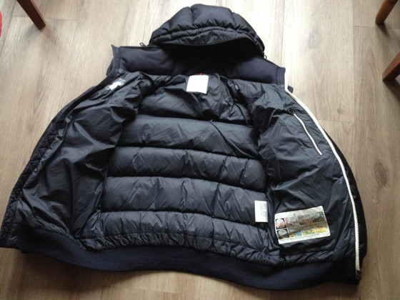 Image 1 of Moncler blue down jacket