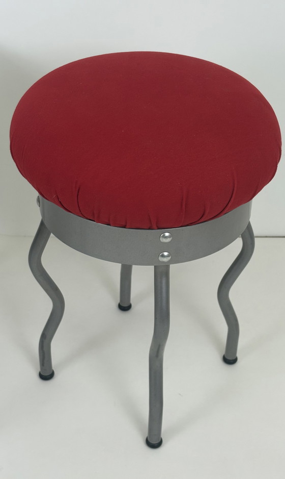 Image 1 of Set angolo lettura/seduta anni Ottanta Sgabello Pin Age anni Ottanta URI