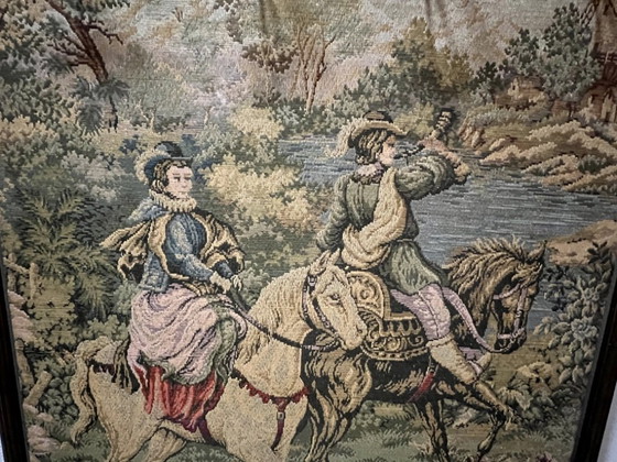 Image 1 of Perchero - Latón - Francia - Tapiz