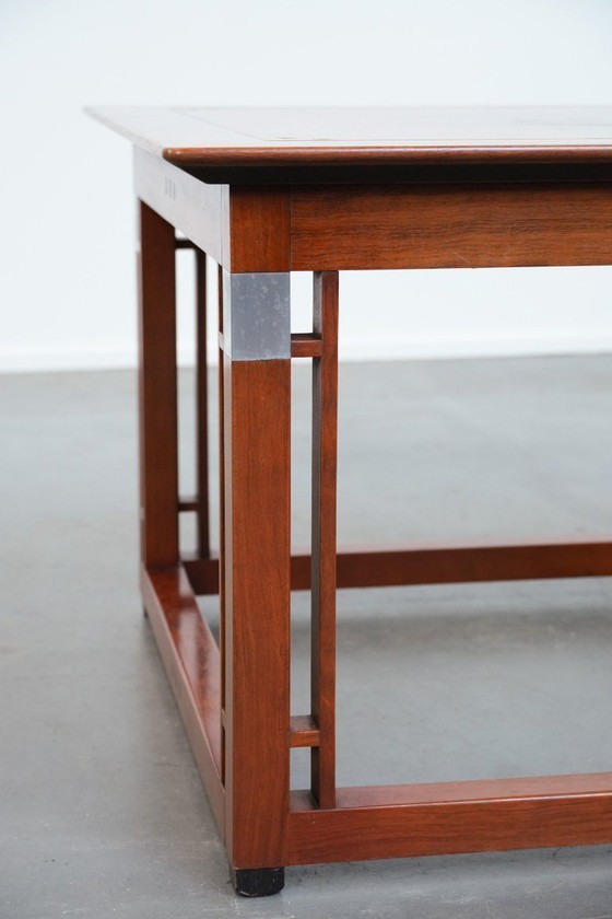 Image 1 of Square design Art Deco side/coffee table by Schuitema from the Decoforma series