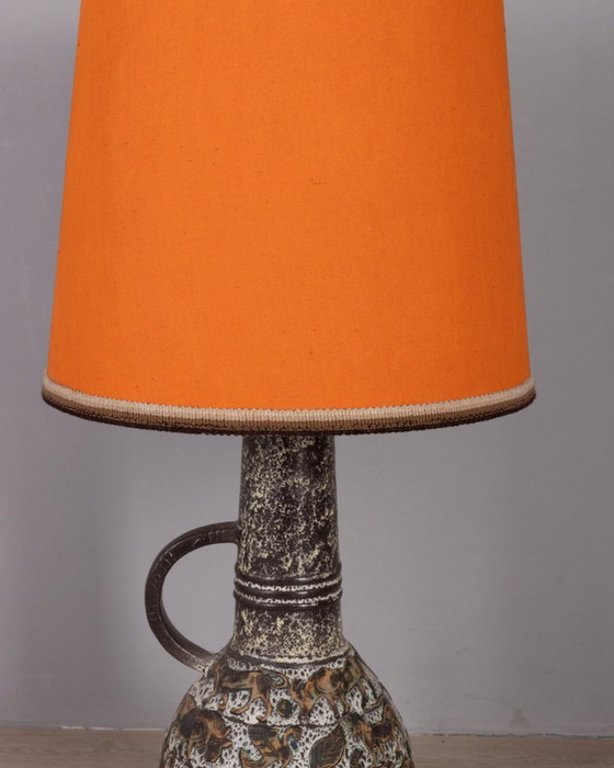 Image 1 of Vintage 1960s Ceramic Floor Lamp, West Germany Design