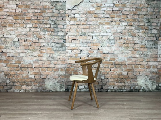 &Tradition In Between Set of 6 – Dining chairs, Plastic, Wood (photo 5 of 10)