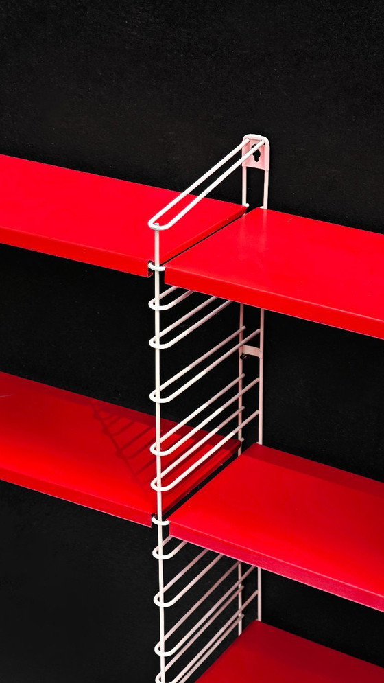 Image 1 of Perchero de pared Tomado rojo blanco Adriaan Dekker