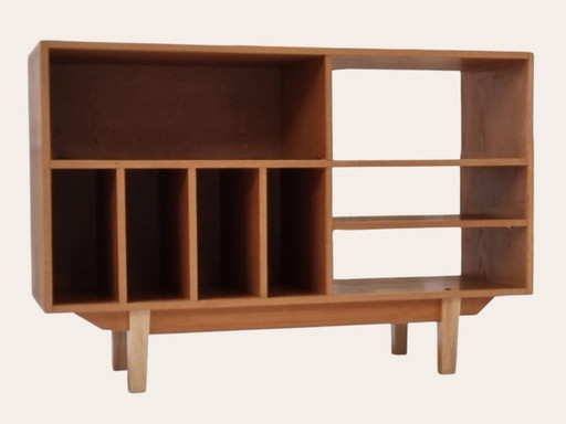 Mid-century record cabinet