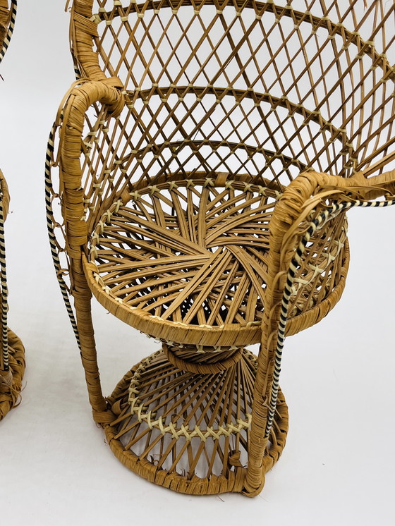 Image 1 of Lot de Deux Fauteuils pour Poupée