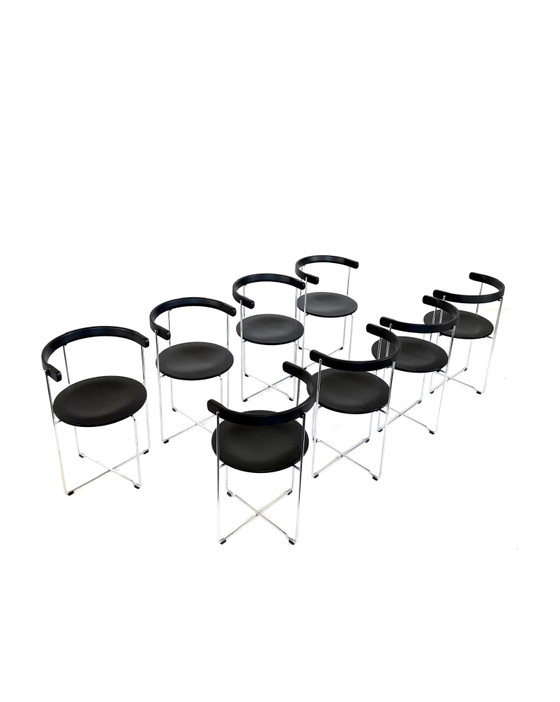 Image 1 of 8 sedie pieghevoli dal design vintage, Kusch & Co '80