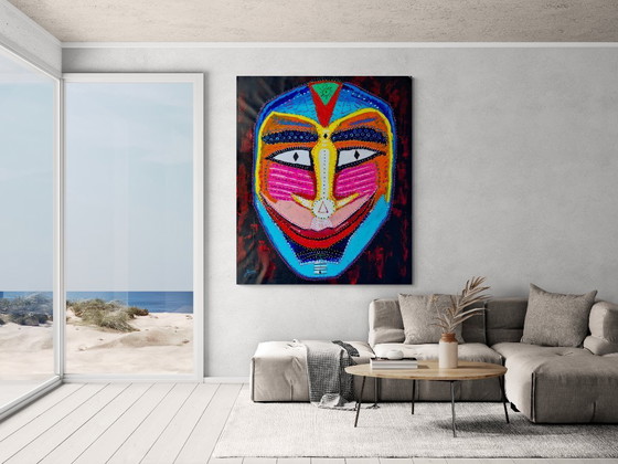 Image 1 of Jovan Srijemac (1962) - Maschera dello Spirito buono