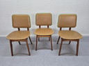 Vintage Mid Century set (6) chairs 50s, 60s.