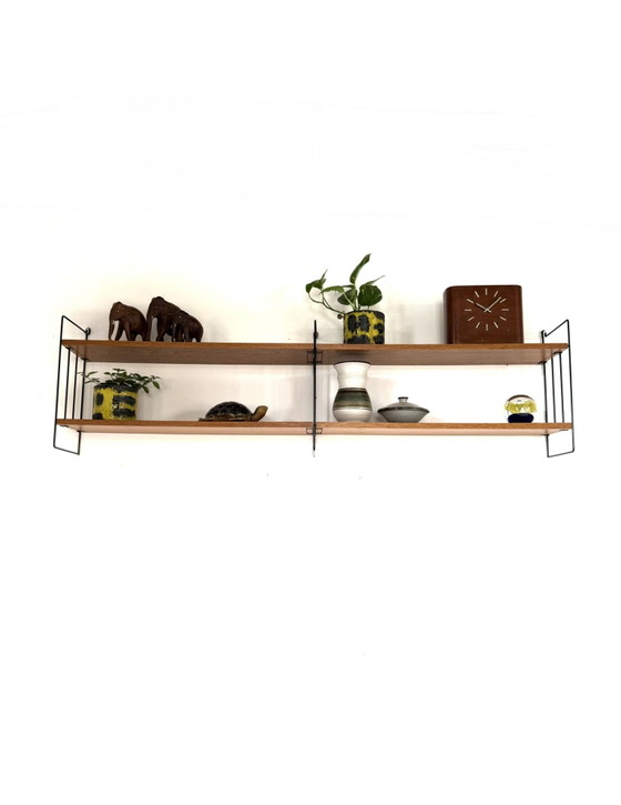 Image 1 of Mensola da parete vintage in teak, WHB Germania '60