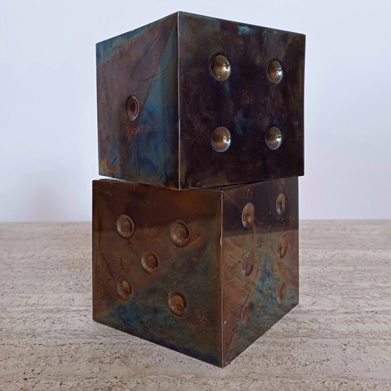 Image 1 of Buchstützen aus Messing