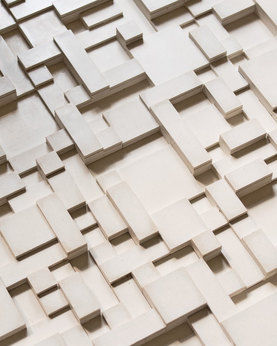 Image 1 of Brutalistisch wandpaneel