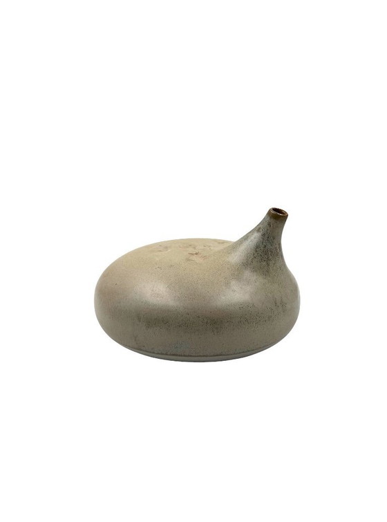 Image 1 of Vase en gres organique moderne du milieu du siècle, Franco Bucci Italie vers 1970