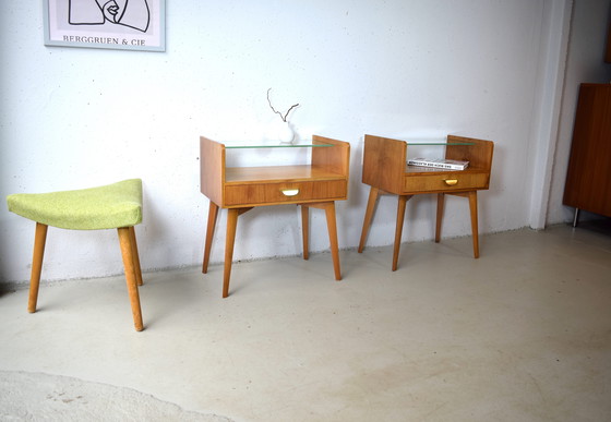 Image 1 of Set van 2 vintage nachtkastjes, WK Furniture, nachtkastjes