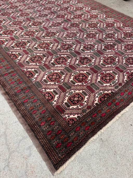 Großer antiker Buchara Teppich (300X375cm)