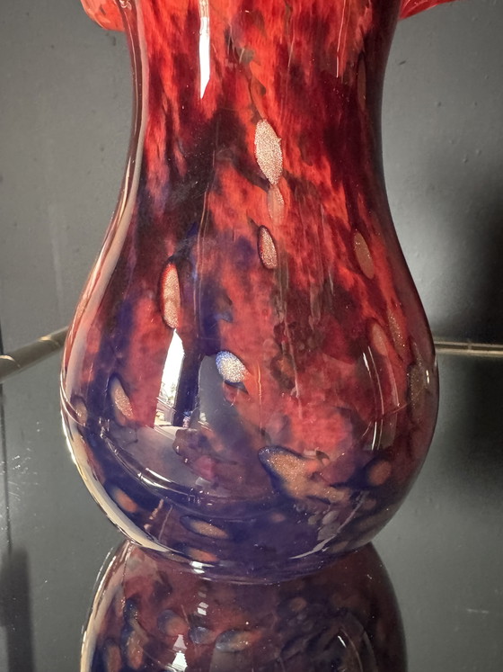 Image 1 of Murano glass vase from the 1970s