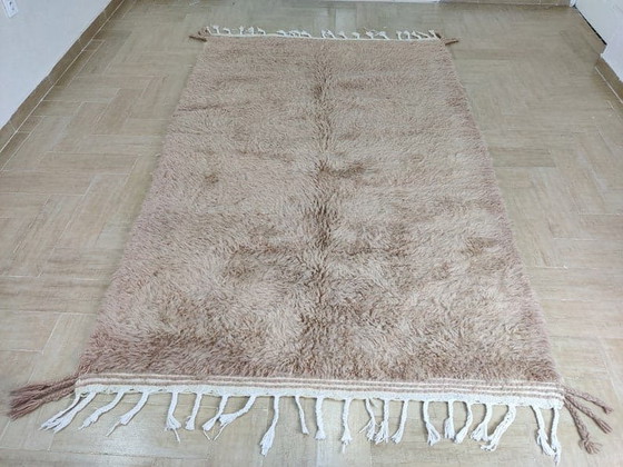 Image 1 of Alfombra de lana natural tejida a mano, de elaboración tradicional, tamaño 1,5/2,5 m.