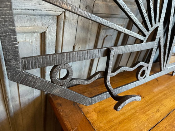 Image 1 of Wandgarderobe, Art-déco-Stil, 1930er Jahre, Französisch