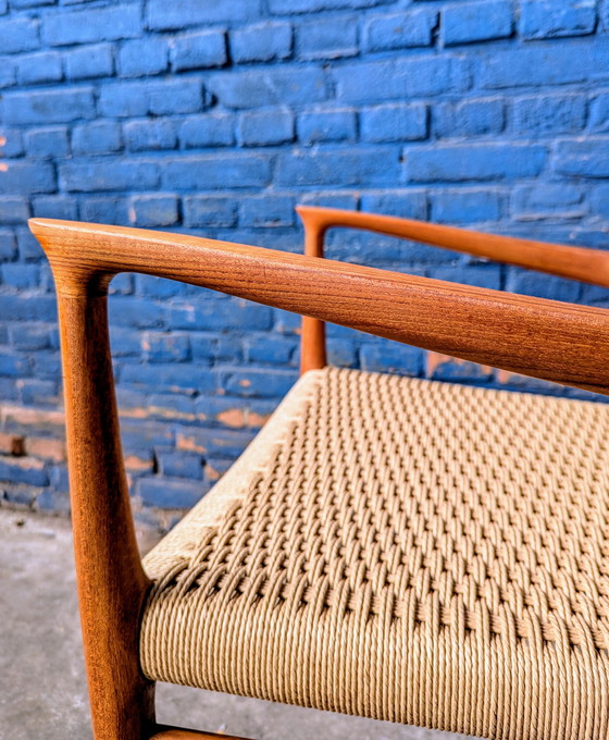Image 1 of Midcentury Danish armchair - model 56 - J.L. Møllers møbelfabrik