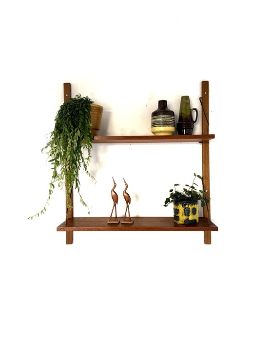 Image 1 of Vintage teak wall system, Poul Cadovius '60