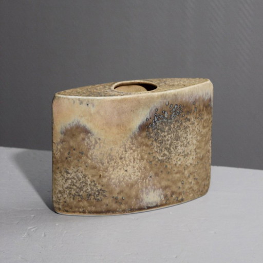 Vintage-Porzellanvase von Virebent, Puy l'évêque, Frankreich, 1980er Jahre. Keimbildungen