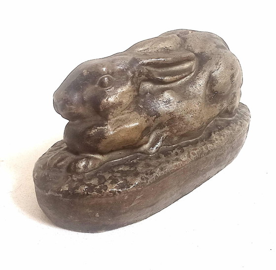 Image 1 of Tirelire à Casser de Boucher Années 30 Largeur 22 cm