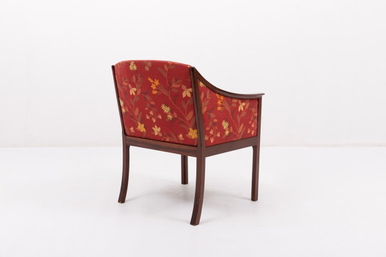 Image 1 of Fauteuil élégant moderne danois par Ole Wanscher pour P. Jeppensen, années 1960