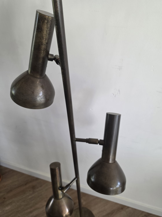 Cosack Leuchten 3 Spots Lampe Vintage Space Age – Lampadaires, Metal, Brass (photo 6 of 7)