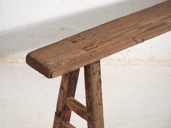Panca antica in legno massello (c.1870) #27 – Panche (photo 17 of 40)