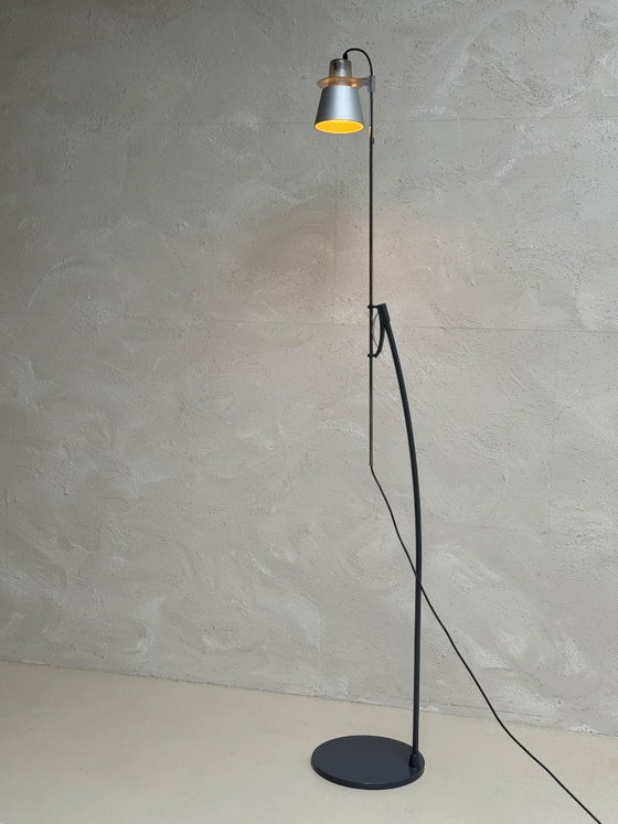 Lampadaire réglable Artemide par Enzo Mari, Italie, 1997 – Metal (photo 7 of 8)