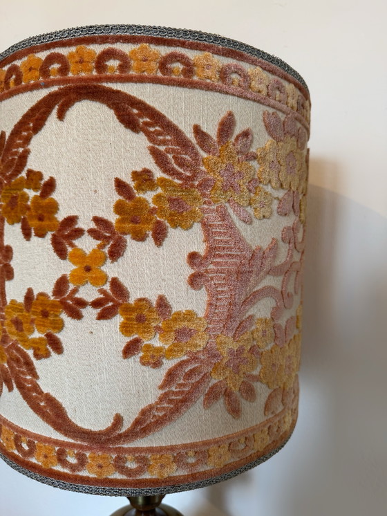 Image 1 of Paralume floreale anni '60