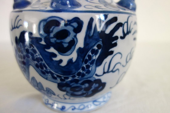 Chinesische Teekanne, frühes 20. Jahrhundert, Tischdekoration, Keramik, Weiß, Aziatisch (Foto 8 von 11)