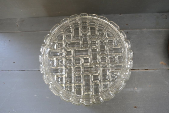 Vintage Erco Ceiling light Alois Gangknofner Model 54060 – Metal, Glass (photo 5 of 17)
