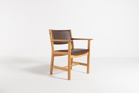 Image 1 of Fauteuil des années 1970 conçu par Hans Wegner pour Getama