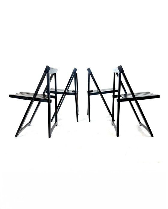 Image 1 of 6x Design Klappstuhl 'Trieste', Aldo Jacober '60