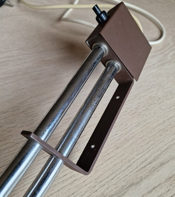 Image 1 of Dijkstra double arc lamp mushroom 1970s