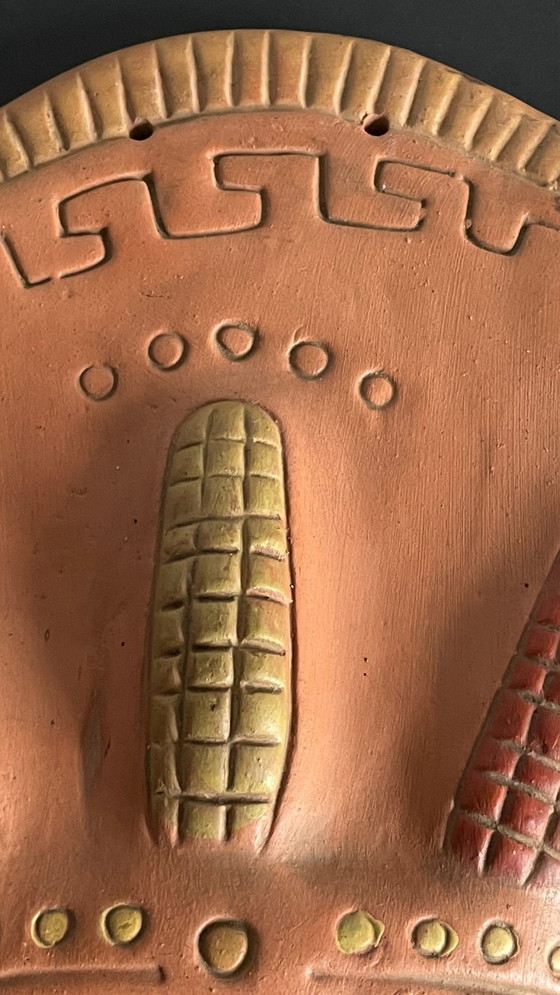 Image 1 of Vintage Mexicaans volkskunstmasker