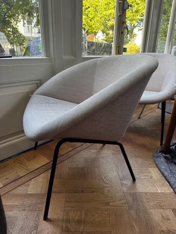 Walter Knoll Model 369-10 Side chairs X 2 – Wool (photo 3 of 5)