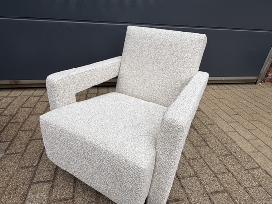 Cassina Utrecht Chair Beige Bouclé, Rietveld Nieuwstaat! – Fauteuils, Textile (photo 10 of 15)