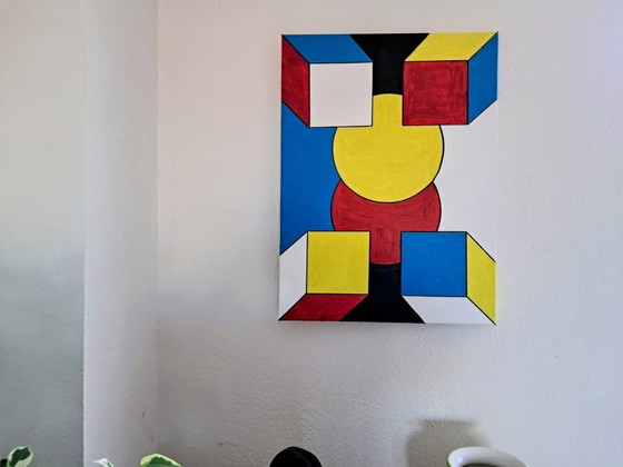 Image 1 of Enzo SAN MARCO - Lights in the City - Artist's painting