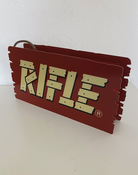 Image 1 of Rifle Vintage Reclame Lichtbak