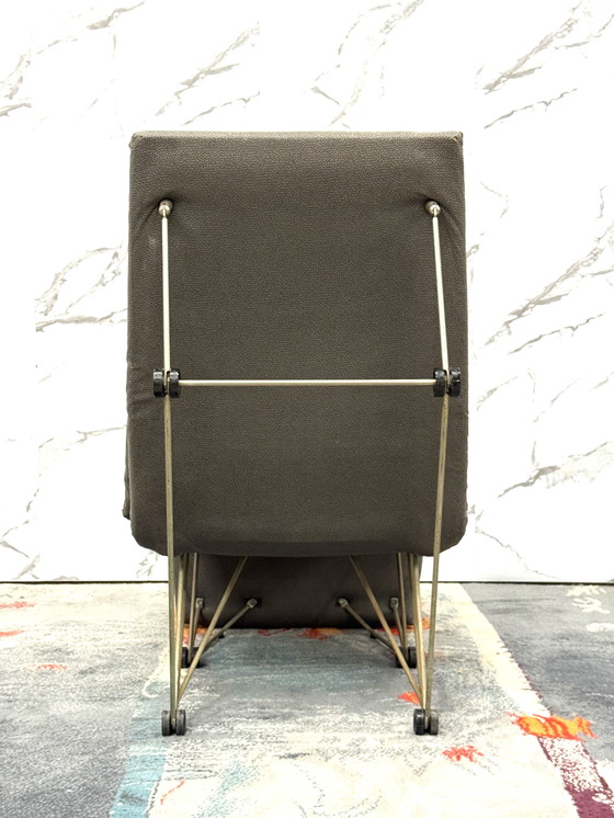 Image 1 of Lounge Chair Armchair Geometric Design Postmodern Modern 1980's